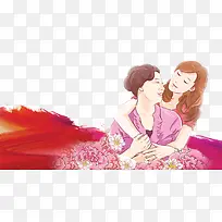 母亲节卡通手绘-空若网 母亲节卡通手绘-空若网