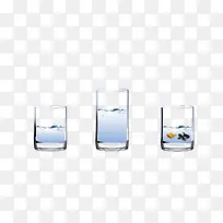 装有海水的玻璃杯-空若网 装有海水的玻璃杯-空若网