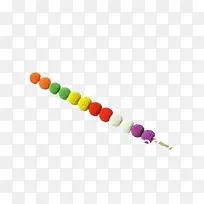 彩色糖葫芦-空若网 彩色糖葫芦-空若网