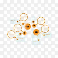 矢量卡通扁平化圆形创意图表-空若网 矢量卡通扁平化圆形创意图表-空若网