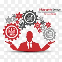 装饰红色数据分析图表元素-空若网 装饰红色数据分析图表元素-空若网