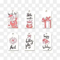 圣诞标签素材-空若网 圣诞标签素材-空若网