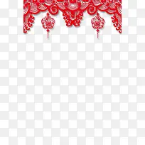 春节花边高清免抠图素材-空若网 春节花边高清免抠图素材-空若网