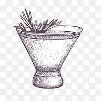 手绘杯子素材免抠图-空若网 手绘杯子素材免抠图-空若网
