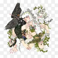 ������Ů�廭-������