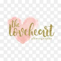 水彩粉色爱心素材-空若网 水彩粉色爱心素材-空若网