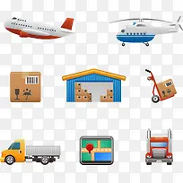 交通工具图标-空若网 交通工具图标-空若网
