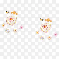 美丽的烟花彩色-空若网 美丽的烟花彩色-空若网