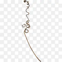 棕色弯曲枯枝-空若网 棕色弯曲枯枝-空若网