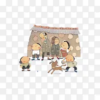 过年的小孩-空若网 过年的小孩-空若网