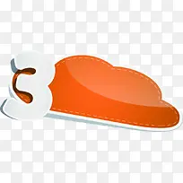 高清摄影卡通橙色云3字体设计效果-空若网 高清摄影卡通橙色云3字体设计效果-空若网