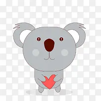 卡通可爱考拉矢量素材-空若网 卡通可爱考拉矢量素材-空若网