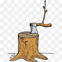 砍树素材-空若网 砍树素材-空若网