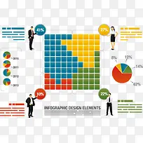 商业数据图表矢量素材,-空若网 商业数据图表矢量素材,-空若网