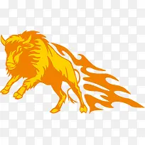 牦牛动物特型矢量图-空若网 牦牛动物特型矢量图-空若网