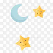 矢量卡通简洁扁平化星星png-空若网 矢量卡通简洁扁平化星星png-空若网