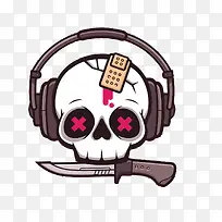 矢量骷髅-空若网 矢量骷髅-空若网