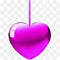 长线紫色爱心图片-空若网 长线紫色爱心图片-空若网