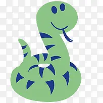 蛇绿色矢量素材-空若网 蛇绿色矢量素材-空若网