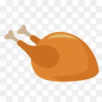 卡通火鸡食物美食图片-空若网 卡通火鸡食物美食图片-空若网