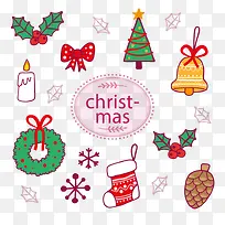 矢量圣诞节蜡烛-空若网 矢量圣诞节蜡烛-空若网