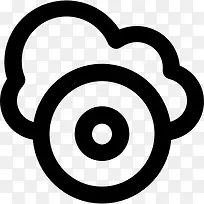 云计算图标-空若网 云计算图标-空若网