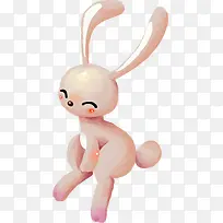 手绘兔子韩国卡通插画-空若网 手绘兔子韩国卡通插画-空若网