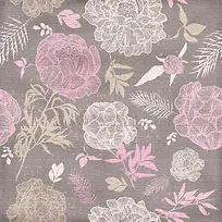 植物花卉背景底纹-空若网 植物花卉背景底纹-空若网