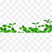 绿色清新小草装饰图案-空若网 绿色清新小草装饰图案-空若网