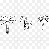 槟榔树素描手绘-空若网 槟榔树素描手绘-空若网