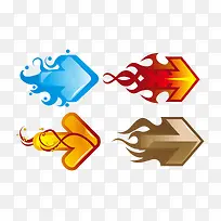 创意箭头-空若网 创意箭头-空若网