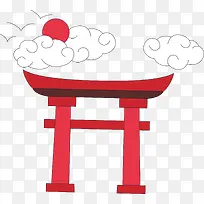 太阳云彩png矢量素材-空若网 太阳云彩png矢量素材-空若网