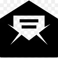 打开邮件图标-空若网 打开邮件图标-空若网