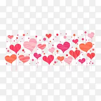 矢量爱心背景-空若网 矢量爱心背景-空若网