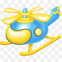 卡通直升机-空若网 卡通直升机-空若网