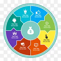 矢量金融转盘-空若网 矢量金融转盘-空若网