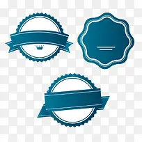 蓝色欧式网页圆形标签装饰-空若网 蓝色欧式网页圆形标签装饰-空若网