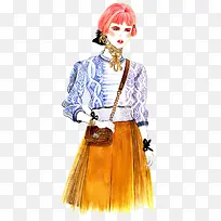 红发时尚模特-空若网 红发时尚模特-空若网