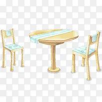 水彩手绘餐桌设计矢量图-空若网 水彩手绘餐桌设计矢量图-空若网