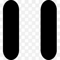 计算机图标封装PostScript按钮-暂停按钮-空若网 计算机图标封装PostScript按钮-暂停按钮-空若网