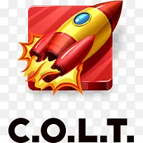 卡通小火箭-空若网 卡通小火箭-空若网