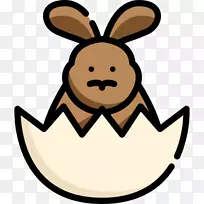 艺术剪贴画-复活节兔子-空若网 艺术剪贴画-复活节兔子-空若网