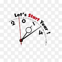 元旦节快乐时钟-空若网 元旦节快乐时钟-空若网