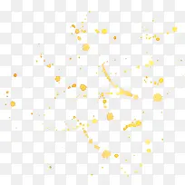 黄色水彩墨滴-空若网 黄色水彩墨滴-空若网