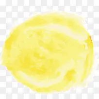 黄色水彩墨迹-空若网 黄色水彩墨迹-空若网