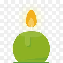 矢量手绘蜡烛烛光素材-空若网 矢量手绘蜡烛烛光素材-空若网