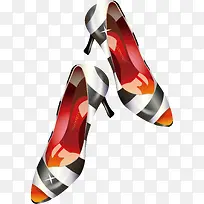 鞋子png矢量元素-空若网 鞋子png矢量元素-空若网