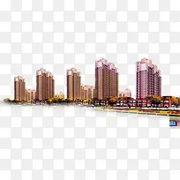 创意高清城市楼房建筑创意合成-空若网 创意高清城市楼房建筑创意合成-空若网