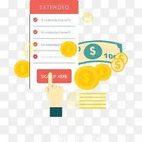 卡通手绘手机页面-空若网 卡通手绘手机页面-空若网