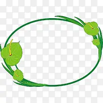 花草边框-空若网 花草边框-空若网